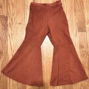 Tulla bee Brown Casual Flared Pants